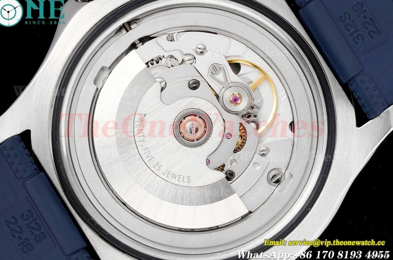 White Bezel Dial SS BLSF RU Blue Superocean 42mm A2824 0519